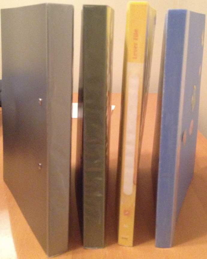 Assorted Lever Clip Files