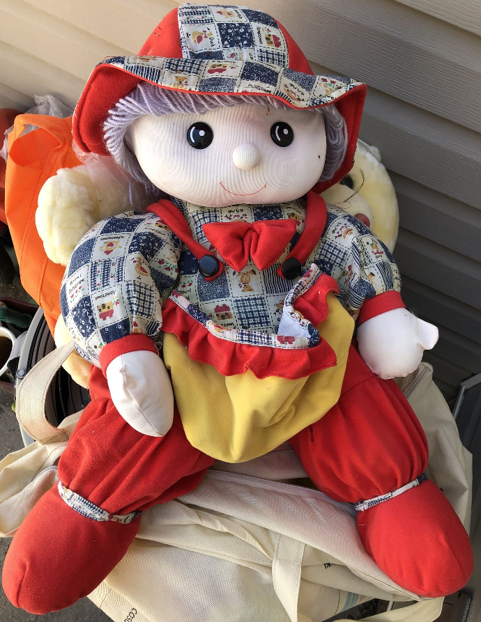 Plush/Stuffed Rural/Farmer Doll