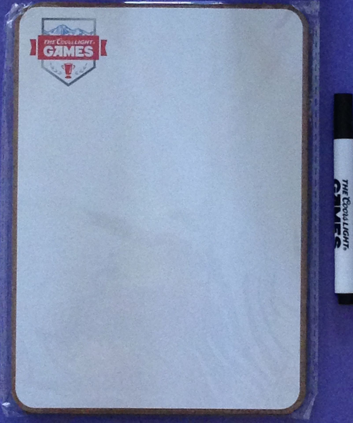 Whiteboard w/ Marker