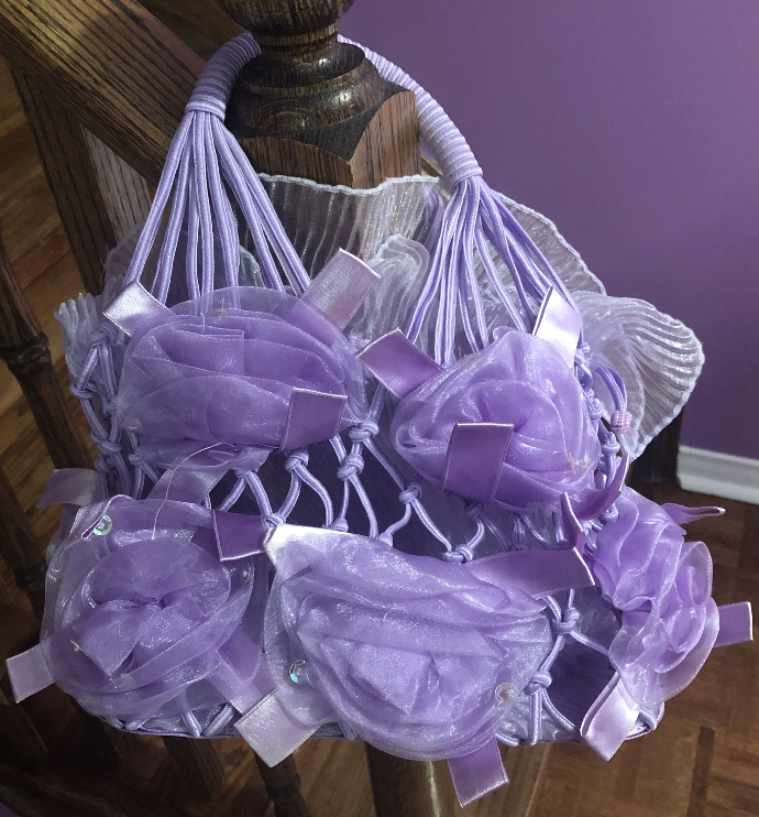 Women's Fancy Flower Handbag