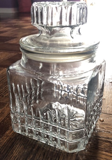 Multi-Purpose Glass Storage Jar