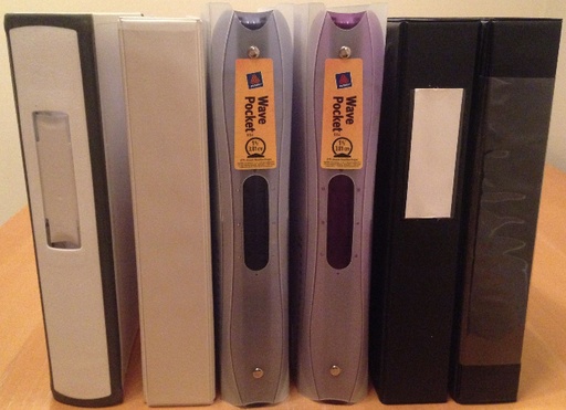 Assorted 1½" Three-Ring Binders