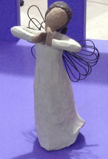Vintage Angel of Happiness Figurine