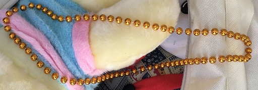 Mardi Gras Beads / Beaded Necklace